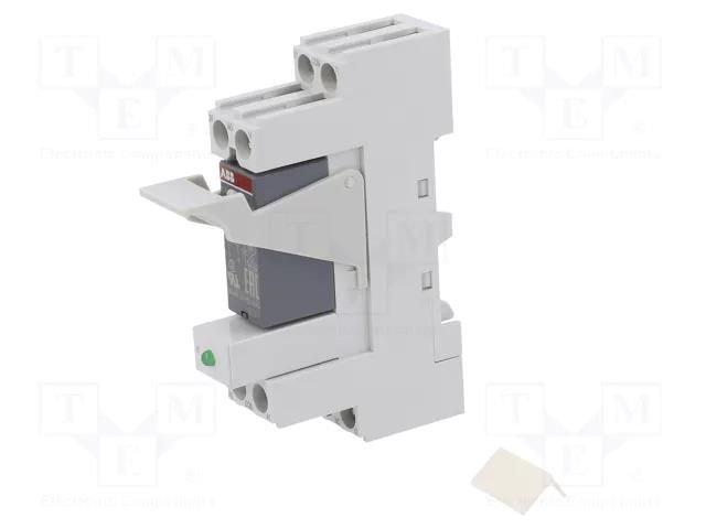 Relay: interface; DPDT; Ucoil: 230VAC; for DIN rail mounting; CR-P ABB CR-P230AC2SS92CV