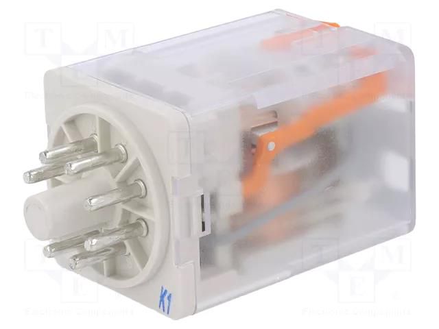 Relay: electromagnetic; DPDT; Ucoil: 110VAC; Icontacts max: 10A ABB CR-U110AC2L