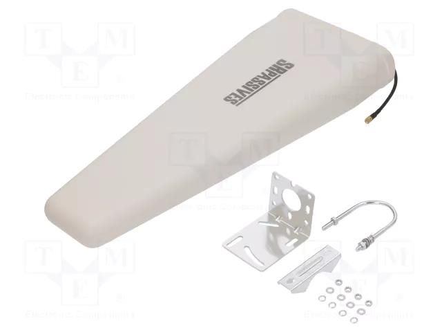 Antenna; 5G,LTE; 10dBi; outside; 50Ω; 680÷2700MHz,3400÷3800MHz SR PASSIVES 5G-LPA01W-SMA-0.3