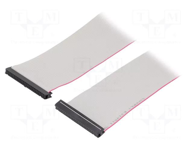 Ribbon cable with IDC connectors; Tape ph: 1.27mm; 0.6m CONNFLY DS1052-502B2NA2060