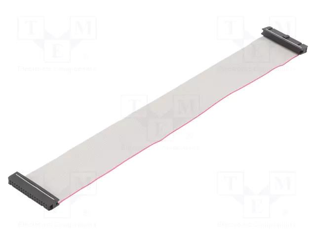 Ribbon cable with IDC connectors; Tape ph: 1.27mm; 0.3m CONNFLY DS1052-342B2NA2030