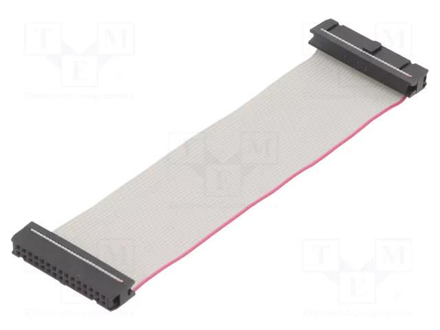 Ribbon cable with IDC connectors; Tape ph: 1.27mm; 0.15m CONNFLY DS1052-302B2NA2015