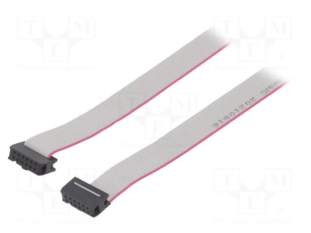 Ribbon cable with IDC connectors; Tape ph: 1.27mm; 0.6m CONNFLY DS1052-122B2NA2060