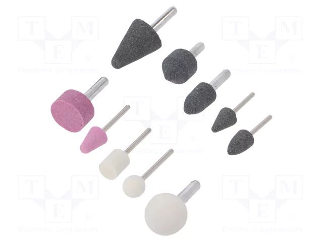 Grindingstone; 10pcs; plunger; 6mm MEGA MGA-44910