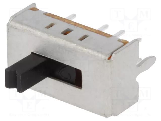 Switch: slide; Pos: 3; SP3T; 0.3A/30VDC; ON-ON-ON; PCB,THT; -20÷85°C KNITTER-SWITCH MFP213P