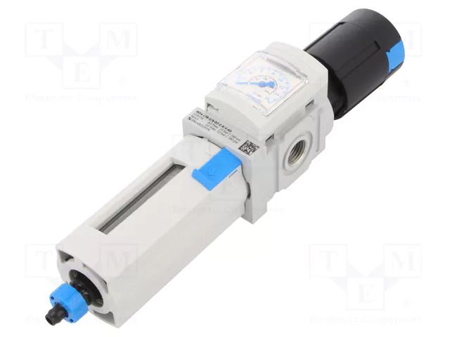 Pressure regulator; 1500l/min; Working press: 2÷12bar; 40um; MS FESTO MS4-LFR-1/4D7ERVAS