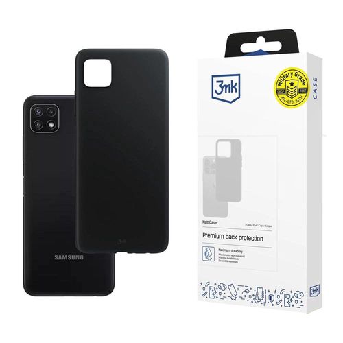 Samsung Galaxy A22 5G - 3mk Matt Case black, 3mk Protection 5903108377812 5903108377812