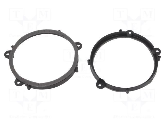 Speaker frame; 165mm; Renault; Renault Twingo II 2007->2014 ACV RAM-20.647/K