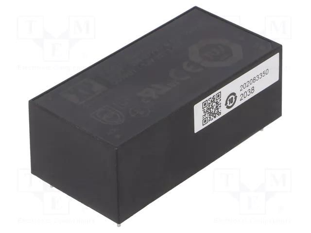 Converter: AC/DC; 20W; Uin: 85÷264VAC; 12VDC; Iout: 1.67A; OUT: 1; 85% XP POWER VCE20US12