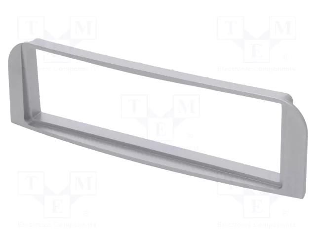 Radio frame; Alfa Romeo; 1 DIN; silver ACV RAM-40.540