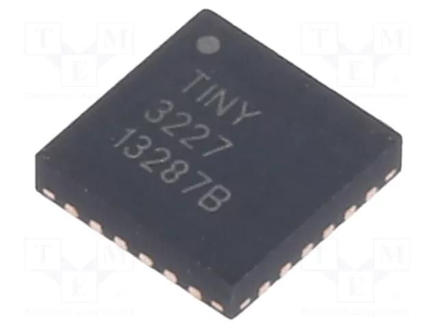 IC: AVR microcontroller; VQFN24; Ext.inter: 22; Cmp: 1; ATTINY MICROCHIP TECHNOLOGY ATTINY3227-MU