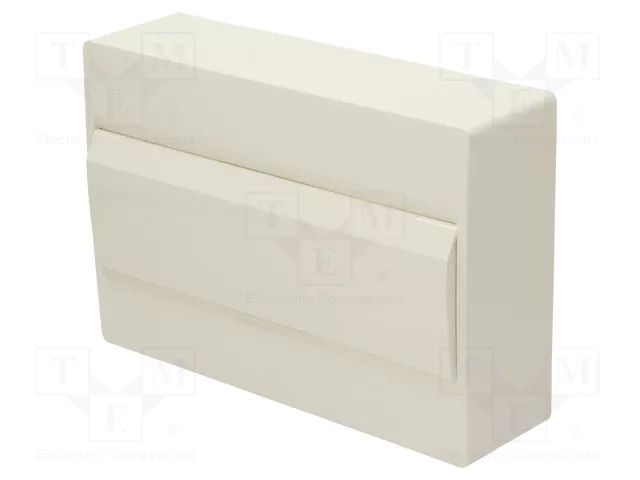 Enclosure: for modular components; IP40; No.of mod: 12; cosmos HAGER VD112PP