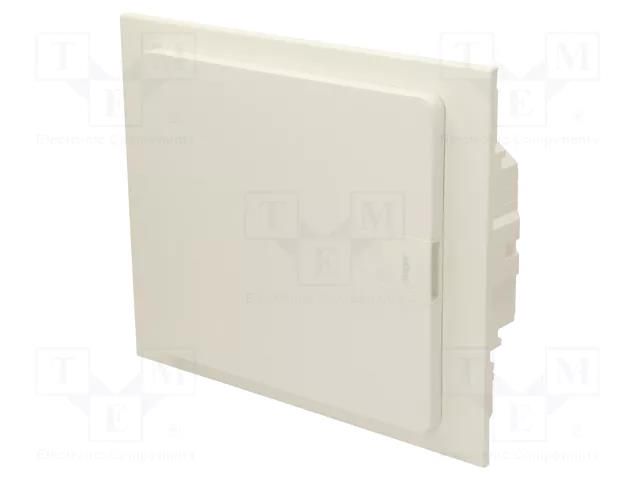 Enclosure: for modular components; IP40; plaster embedded HAGER VF112PD