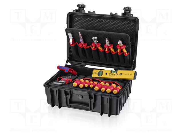 Kit: general purpose; for electricians; 24pcs. KNIPEX KNP.002134HLS2