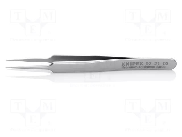 Tweezers; 110mm; for precision works; Blades: narrowed KNIPEX KNP.922103