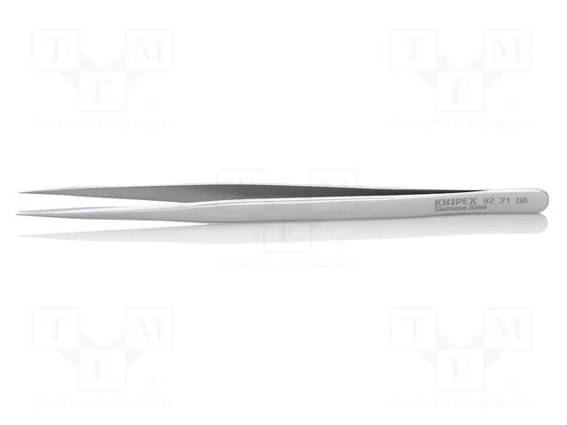 Tweezers; 140mm; Blade tip shape: sharp; universal KNIPEX KNP.922108