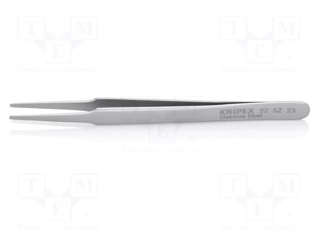 Tweezers; 118mm; Blade tip shape: rounded; universal KNIPEX KNP.925223