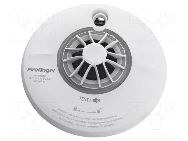 Meter: heat detector; 132x60mm; 4÷38°C; THERMISTEK FIREANGEL FA-HT-630