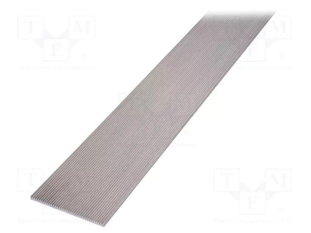 Heatsink: extruded; grilled; natural; L: 1000mm; W: 219mm; H: 15mm SEIFERT ELECTRONIC KL-201/1000/M