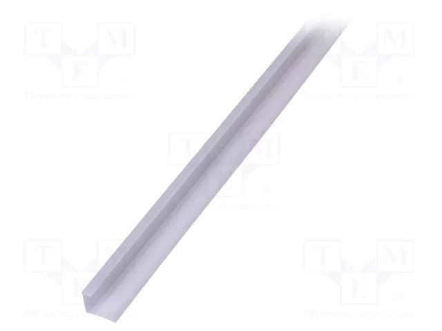 Profiles for LED modules; white; L: 2m; WALLE12; aluminium TOPMET TOP-WALLE12/WH-2M