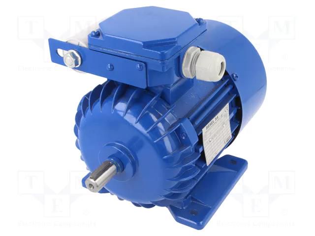 Motor: AC; 1-phase; 0.37kW; 230VAC; 1370rpm; 2.6Nm; IP54; 2.9A; arms BESEL SEH71-4B