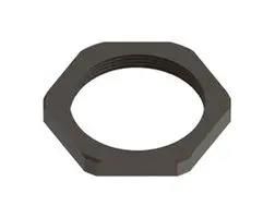 GLAND LOCKNUT, PA6, PG9, 0.197", BLACK CGLN-PG9-BK