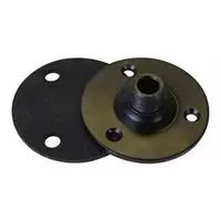 Microphone Mounting Flange - 5/8" x 27 TPI - Black 35-7000