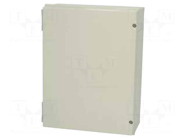 Enclosure: wall mounting; X: 320mm; Y: 420mm; Z: 150mm; NEO; ABS; grey FIBOX NEOABS423215G