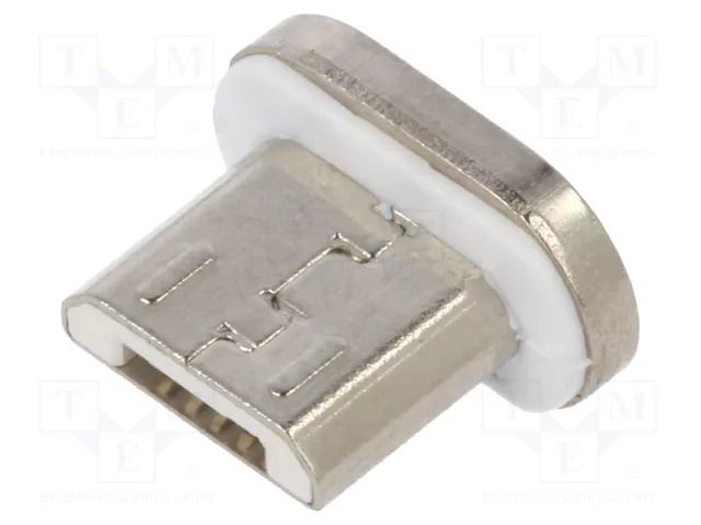 Adapter; magnetic,USB 2.0; USB B micro plug; Cablexpert GEMBIRD CC-USB2-AMLM-MUM