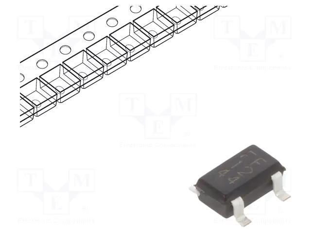 IC: supervisor circuit; power on reset monitor (PoR); CMOS ROHM SEMICONDUCTOR BD4925G-TR