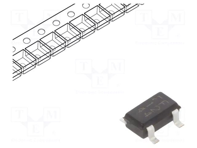 IC: supervisor circuit; power on reset monitor (PoR); CMOS; Ch: 1 ROHM SEMICONDUCTOR BD4925G-TR