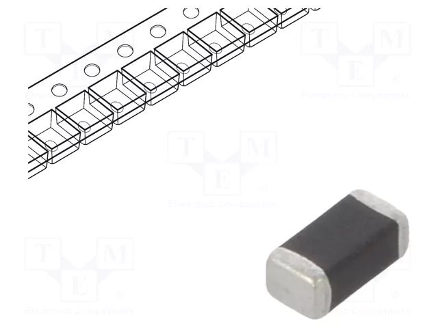NTC thermistor; 1kΩ; SMD; 1206; 3450K; ±5% EPCOS / TDK B57621C5102J062