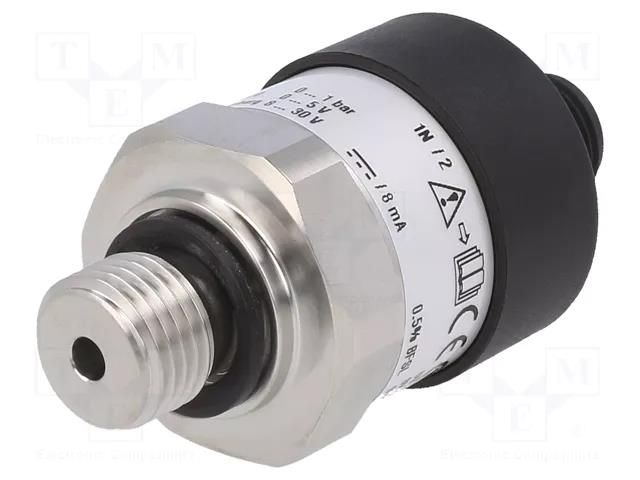 Converter: pressure; Pressure setting range: 0÷1bar; 0.5%; IP67 WIKA A106BG310HD1ZGAM4Z