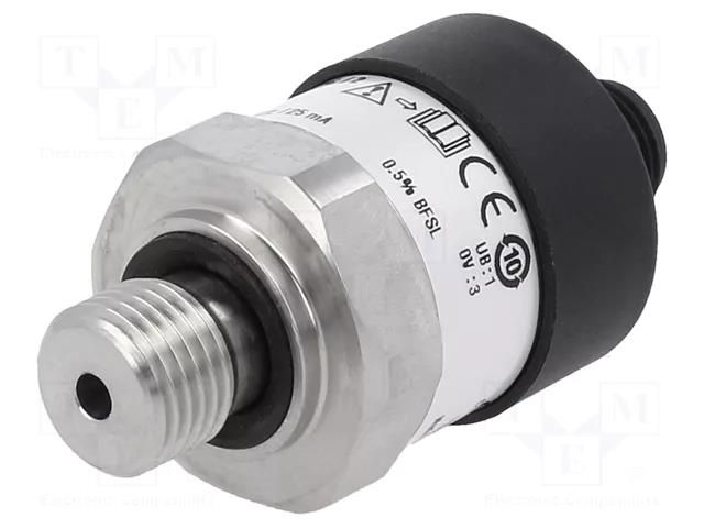 Converter: pressure; Pressure setting range: 0÷25bar; 8÷30VDC WIKA A106BG425HD1ZAAM4Z