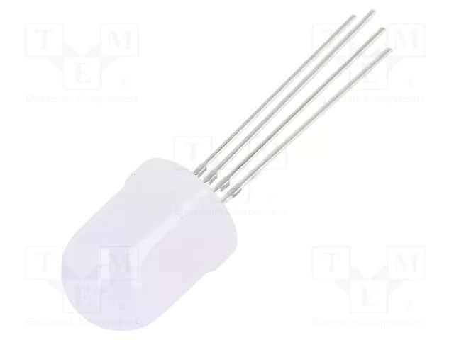 LED; RGB; 10mm; 30°; Front: convex; 1.8÷2.6/2.9÷3.6/2.9÷3.6VDC OPTOSUPPLY OSTAMCA132A