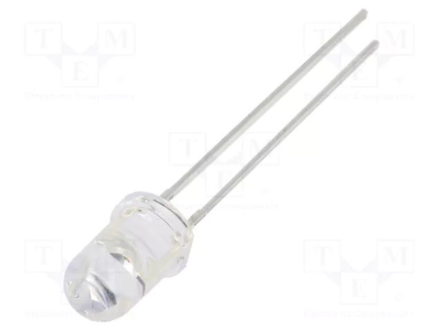 CRLED; red; 5mm; 3000mcd; 60°; Front: convex; 5÷20VDC; No.of term: 2 OPTOSUPPLY OSR5PA5B61A-CR14