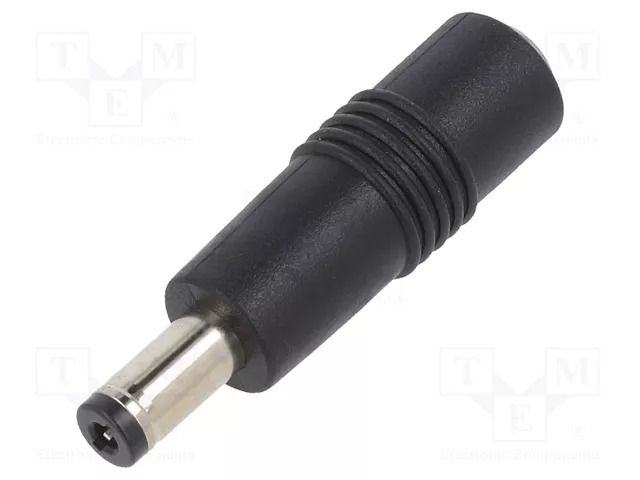 Adapter; Plug: straight; Input: 5,5/2,5; Out: 5,5/2,1 MEAN WELL DC-PLUG-P1M-P1J