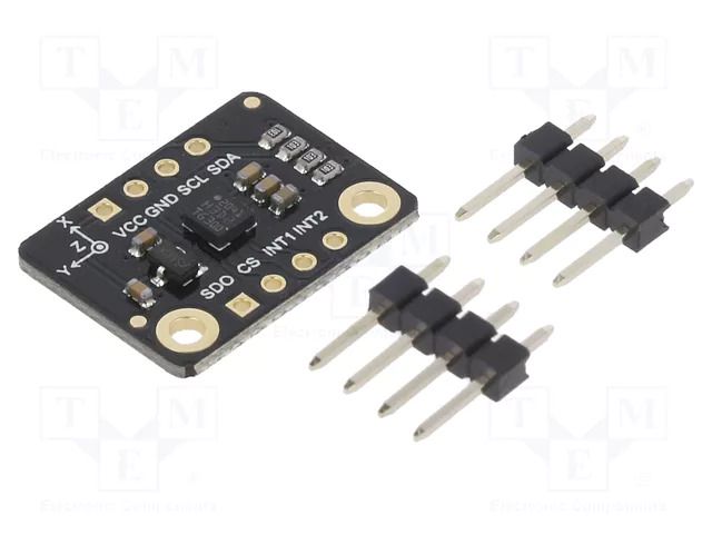 Sensor: accelerometer; 3.3VDC; I2C,SPI; H3LIS200DL; ±100g,±200g DFROBOT DF-SEN0408