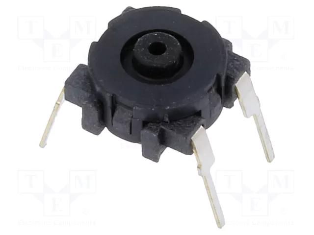 Microswitch TACT; SPST-NC; Pos: 2; 0.02A/24VDC; PCB,THT; none; 4.5N KNITTER-SWITCH TMP1