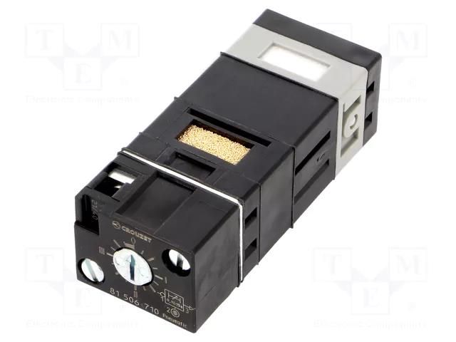 Time relay; 2÷8bar; Connection: M4; OUT: NO; 32x25x78mm; -5÷50°C CROUZET CROUZET81506710