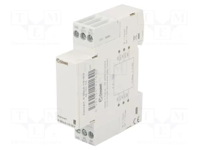 Converter: analog signals; for DIN rail mounting; 0÷20mA; IP20 CROUZET CROUZET-88950108