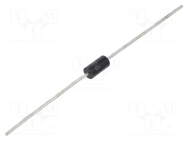 Diode: TVS; 6.45÷7.14V; 57A; bidirectional; ±5%; DO15; 600W DC COMPONENTS P6KE6.8CA-DC