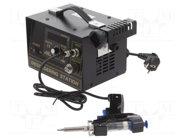 Desoldering station; 50W; 210÷480°C; 230VAC; Display: LED SOLOMON SORNY ROONG PENSOL-SL20-R