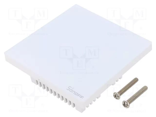 Touch switch; in mounting box; 100÷240VAC; TX; -10÷40°C; white SONOFF T0UK2C-TX