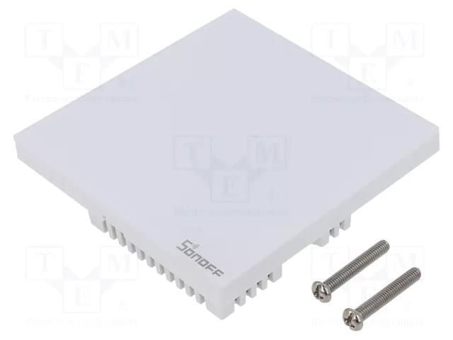 Touch switch; in mounting box; 100÷240VAC; TX; -10÷40°C; 433MHz SONOFF T1UK1C-TX