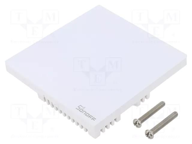 Touch switch; in mounting box; 100÷240VAC; TX; -10÷40°C; 433MHz SONOFF T1UK2C-TX