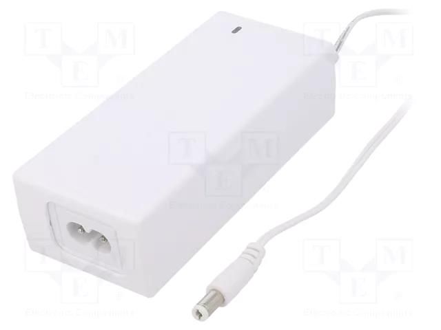 Power supply: switching; 12VDC; 3A; Out: 5,5/2,1; 36W; 90÷264VAC POS POSC12300D-C8-WH