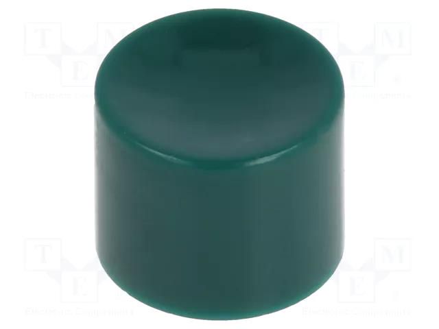 Button; Illumin: none; Body: green; ABS; MPA KNITTER-SWITCH KM406