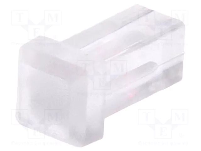 Fiber for LED; 3.2x3.2mm; L: 5mm; square; Front: flat; straight MENTOR 1282.2600
