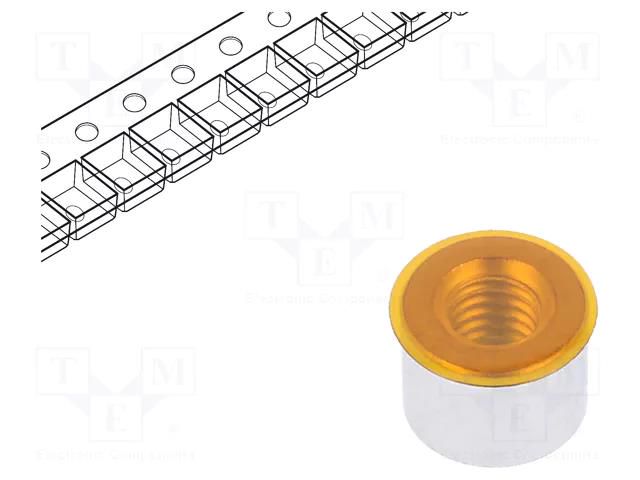 Fixing element; M.2 (NGFF) ATTEND 123A-NUT-58